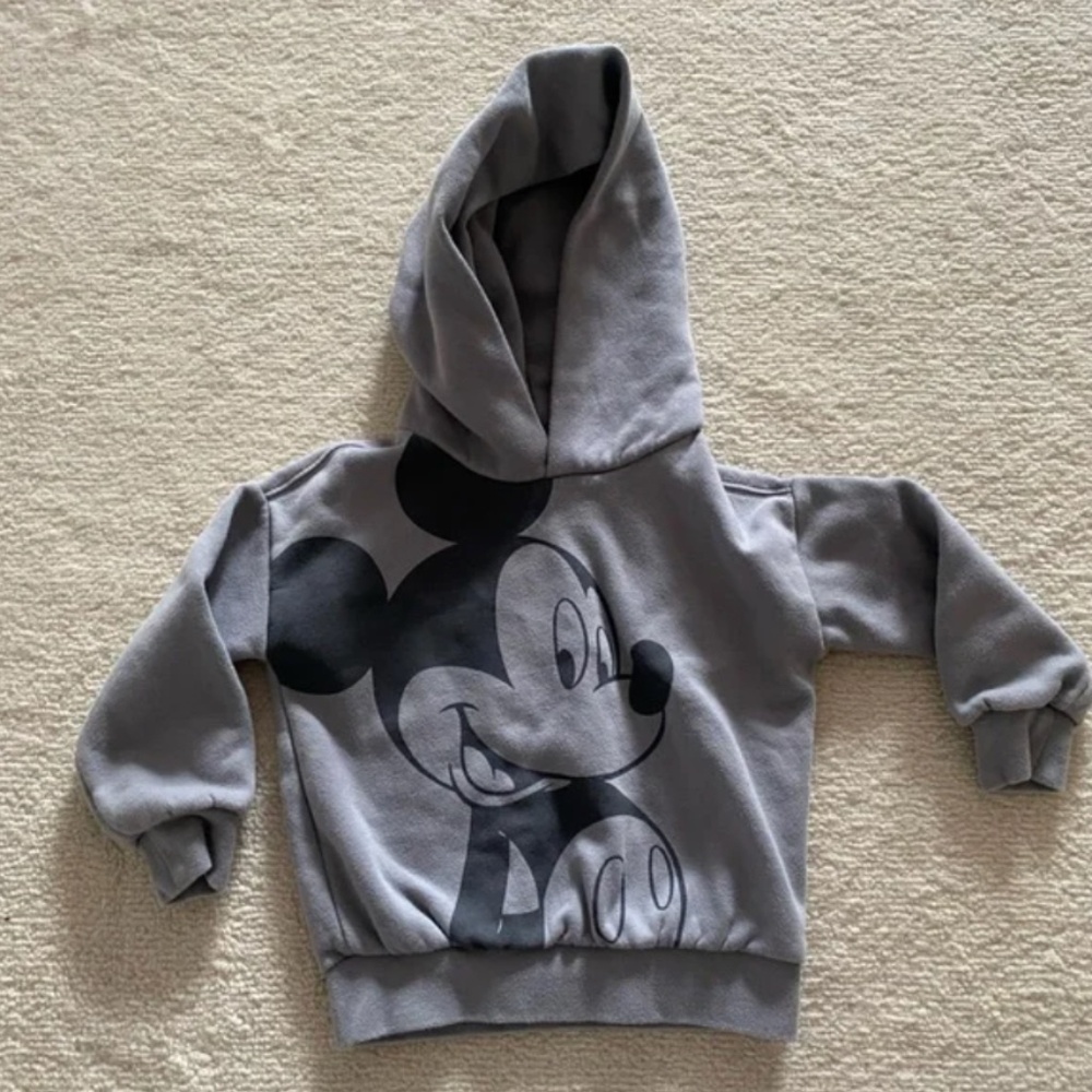GAP Grey Mickey Mouse Hoodie